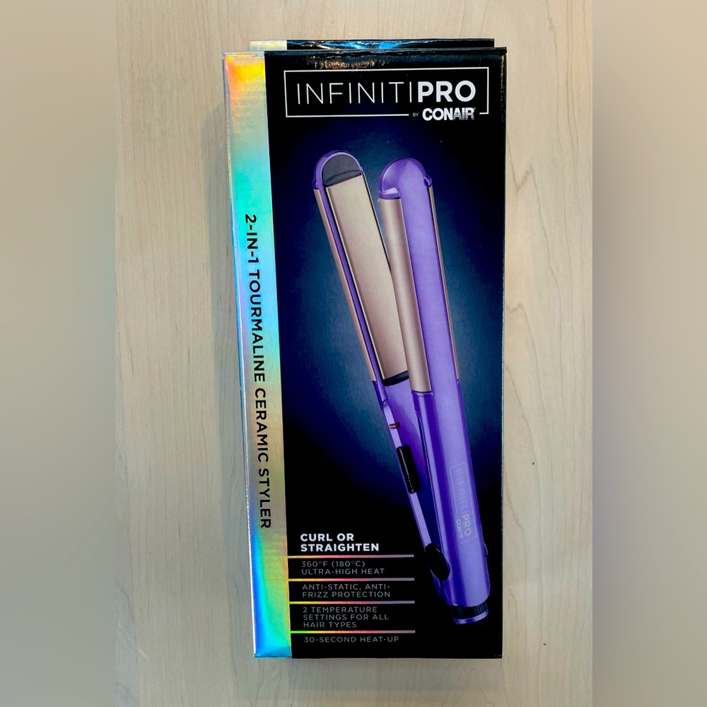 NIB Hair Straightener & curler